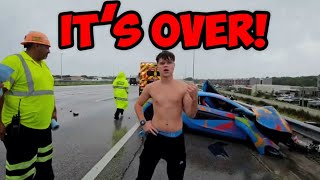 Jack Doherty Crashes McLaren On Livestream [upl. by Astrea240]