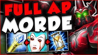 FULL AP MORDE IS BEYOND DEADLY THIS BUILD DOES TOO MUCH DAMAGE MORDE TOP GAMEPLAY League of Legends [upl. by Doownil]