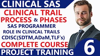 CDISC SDTM ADaM Online Training👍SAS Clinical Projects Training👌Clinical SAS Training by Experts  6 [upl. by Noraa]