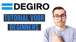 DEGIRO uitleg voor beginners Aandelen amp ETFs kopen en verkopen [upl. by Homer]