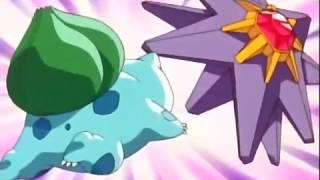 Pokemon Starmie is attacked by Bulbasaur [upl. by Ahsian932]