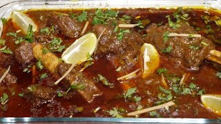 Purani Dilli ki Famous Nihari Ayse Banaye Ghar Par  Special Dinner Recipe  Yasmin Huma Khan [upl. by Einnad]