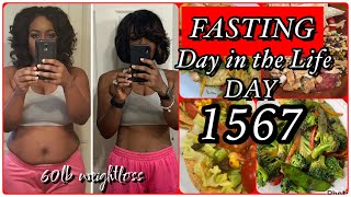 Accountability Intermittent Fasting What I Eat in a Day FAST with me 60 LBS weight loss [upl. by Oribella]