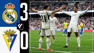 Real Madrid 30 Cádiz CF  HIGHLIGHTS  LaLiga 202324 [upl. by Nyrmac]