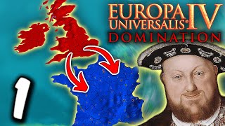 Subjugating the Franks  Angevin Empire  EU4 135 Domination [upl. by Groh]