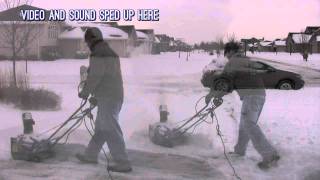 Snow Joe  Eco Friendly Electric Snow Blower [upl. by Gnal]