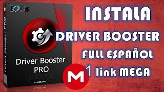 Driver Booster con serial full activado 2016  MEGA [upl. by Tarrah297]