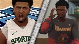 NBA 2K17 MyCAREER  National Semifinals Game Showing Signs Of GREATNESS NOOO WTF COACH [upl. by Rossing]