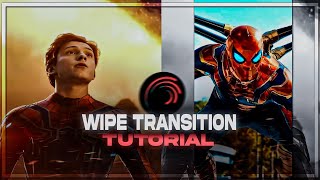 Wipe Transition Tutorial  Alight Motion [upl. by Ailak802]