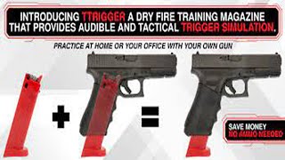 Glock Dry Fire Magazine TTRIGGER [upl. by Lipman]