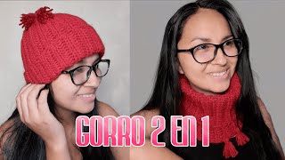 CÓMO TEJER GORROS A CROCHET PARA MUJER ✅ [upl. by Ahsilem]