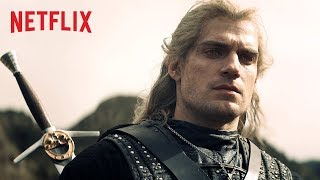 The Witcher  Tráiler principal  Netflix [upl. by Hcirdla]