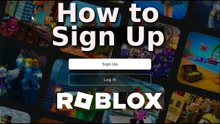 How to Sign Up to Roblox on phone  create a new Roblox Account Sign Up 2024 [upl. by Adlemi]