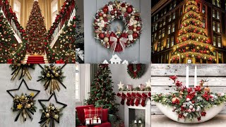 Top 100 Christmas Holiday Decoration Ideas  Christmas Home Decoration ideas 2024 2025 [upl. by Nappie804]