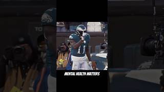 Philadelphia Eagles WR AJ Brown speaks on MENTAL HEALTH motivation mentalhealth football life [upl. by Derfla]