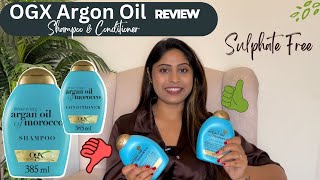 Sulphate Free Shampoo l Shampoo to reduce hairfall  OGX Shampoo and Conditioner Review [upl. by Assirek]