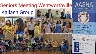 Seniors Meeting Wentworthville  Aasha Australia Foundation  Kailash Group [upl. by Erdnoid772]