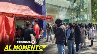 Abarrotan kioscos para hacerse pruebas Covid en CDMX [upl. by Karin]