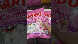 Haribo chamallows 😋🤤partymarshmallow candy sweet [upl. by Nathanael146]