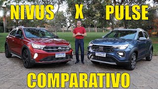 Comparativo Fiat Pulse x Volkswagen Nivus [upl. by Ohs]