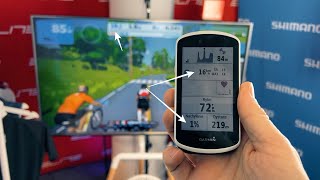 Skręcająca podstawka Elite Sterzo na Zwift smart wiatrak i o zbędnym liczniku na trenażerze [upl. by Goldina]