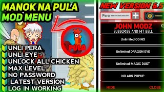 Manok Na Pula Mod Menu VIP V65  Unlock All ChickensUnli Eyes amp PeraMax Level  Media fire [upl. by Lluj]