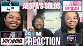 1st TIME REACTION AESPA SOLOS 😱😱 [upl. by Eliot]