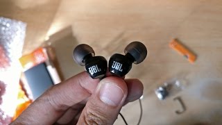 JBL C100SI InEar Headphones Unboxing [upl. by Geehan153]