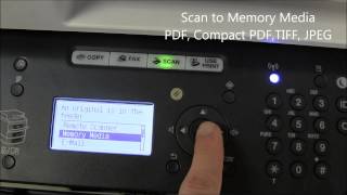 i SENSYS Memory Media ScanampPrint with MF6100 series [upl. by Aiseneg]