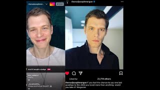 Joseph Morgan CONFIRMS Klaus in Legacies Instagram Live [upl. by Zeitler]