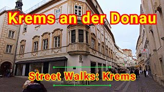 A Modern City of History and Legends – Krems an der Donau  4K  AT [upl. by Cirde]