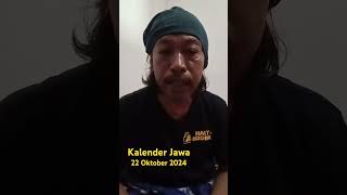 Kalender Jawa 22 Oktober 2024 primbonjawa shorts shortvideo [upl. by Jane134]