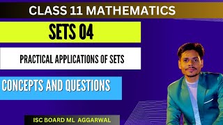 Class 11 mathematics sets practical applications of sets concepts and questions [upl. by Cofsky]