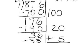 Partial Quotients Division Method with Decimals [upl. by Aikim]