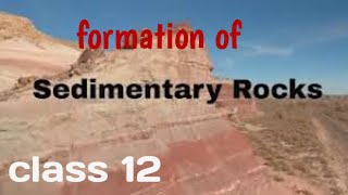 Formation of sedimentary rocks  Geology Aspirant [upl. by Aerua]