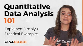 Quantitative Data Analysis 101 Tutorial Descriptive vs Inferential Statistics With Examples [upl. by Aikit]