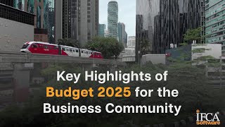 Key Highlights of Budget 2025 for the Business Community [upl. by Fitzhugh643]