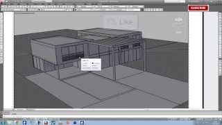 Autocad Tutoriel Rendu Lumière et Ombre [upl. by Kawai]