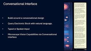 DevConf 2024 Helios Intelligent Microscope Demo  Conversational Interface [upl. by Gierk465]