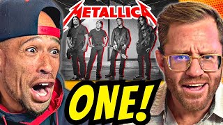 RAPPER first TIME ever SEEING  Metallica  One MIND BLOWN [upl. by Humfrey]