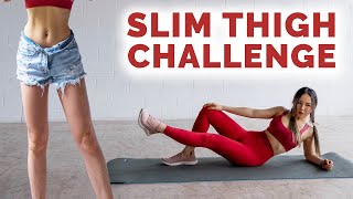 Slim Thighs amp Legs Workout that WORKS  Burn Inner amp Outer Thighs Fat No Jumping [upl. by Beacham120]