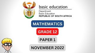 November 2022 Maths Paper 1 [upl. by Audun]