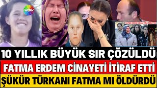 DİDEM ARSLAN AĞLAYARAK AÇIKLADI ŞÜKÜR TÜRKAN BULUNDU FATMA ERDEM AĞLAYARAK GERÇEKLERİ ANLATTI SEZON [upl. by Judye]