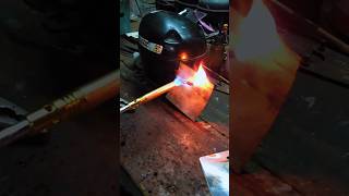 Gas torch 🔥🔥 gastorch gas foryou viralshort youtubeshorts electrical experiment mielectric [upl. by Gnol]