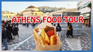 Athens  the best FOOD TOUR in town [upl. by Neslund118]