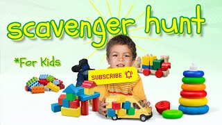 Scavenger Hunt Game  Fun Activity For Kids  Littlementee [upl. by Karilynn]