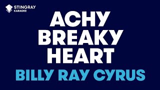 Billy Ray Cyrus  Achy Breaky Heart Karaoke With Lyrics [upl. by Chevy]