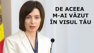 De ce visez la Președintele Republicii Moldova Maia Sandu interpretarea visului [upl. by Verdha]