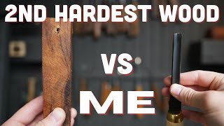 One of The Worlds Hardest Woods Vs Me A Woodcarver [upl. by Alodee]