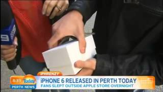 First Iphone 6 Crash on the Floor [upl. by Nessaj]